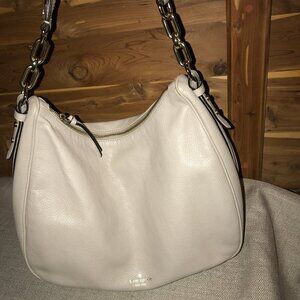 Kate Spade Mulberry Street Vivian Dusty Pink Pebbled Leather Hobo Bag